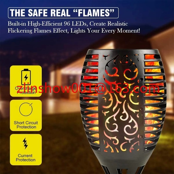96led Outdoor Garden Decoratio – Fire Torch Solar Bewertung und Preis