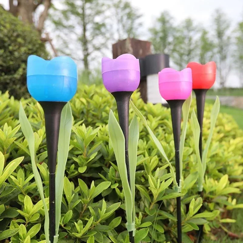 1Pcs Garden Tulip Flower Shape – Outdoor Lighting For Gazebo Bewertung und Preis