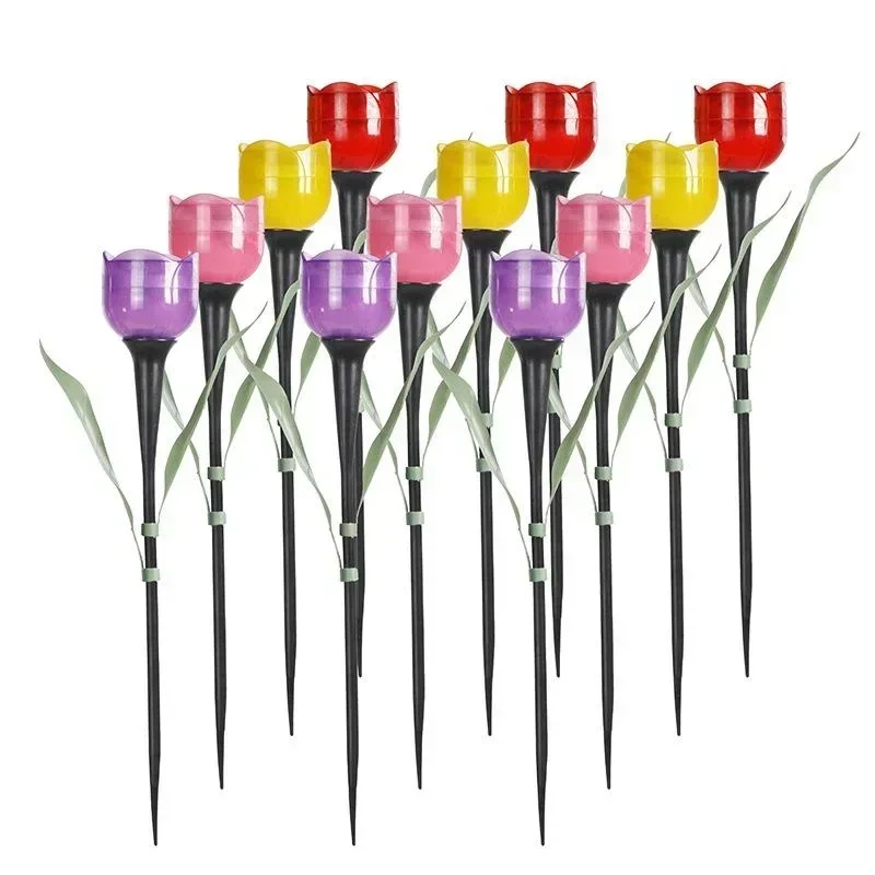 1Pcs Garden Tulip Flower Shape – Outdoor Lighting For Gazebo Bewertung und Preis