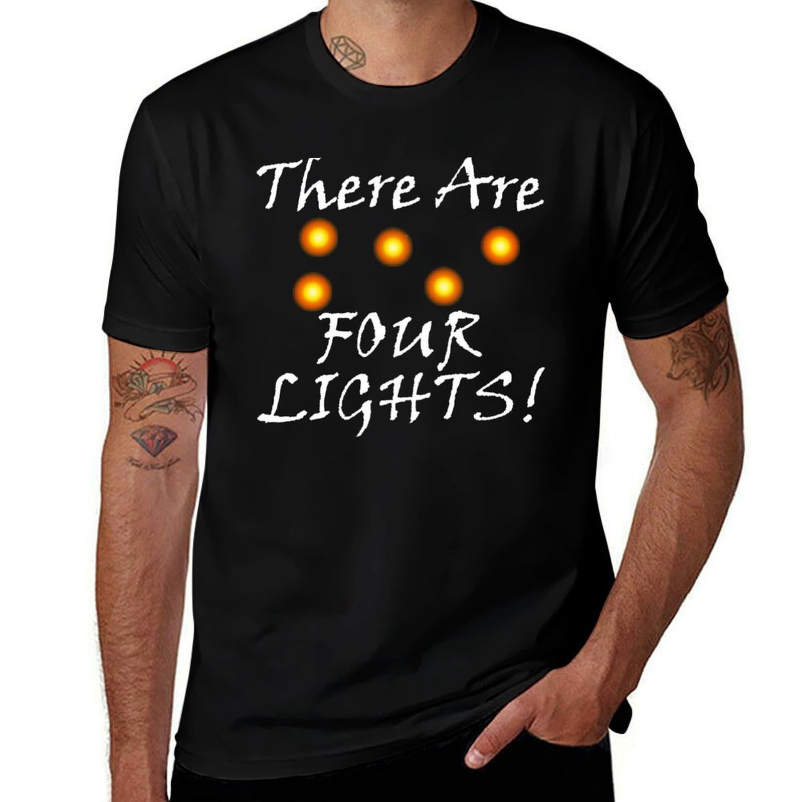 Lights! Four Are There T-Shirt – Outdoor Lighting Not Working Bewertung und Preis