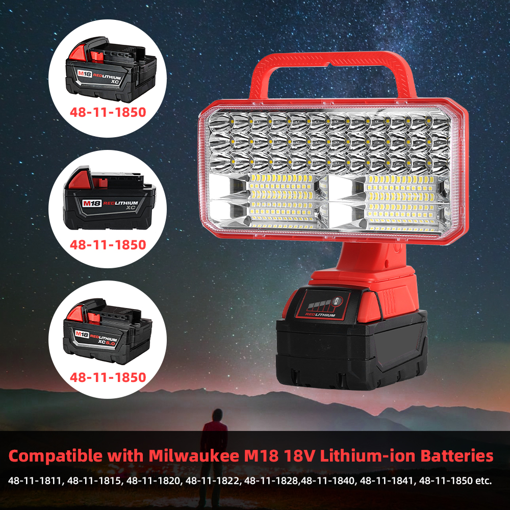 4200LM LED 18V Light for Milwa – Outdoor Lighting Not Working Bewertung und Preis