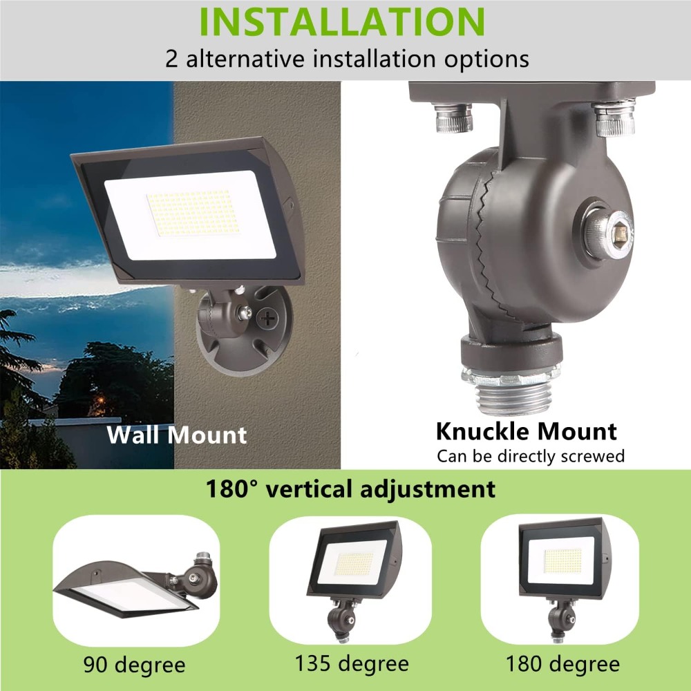 80W Outdoor LED Flood Light, 9 – Outdoor Lighting Led Bewertung und Preis