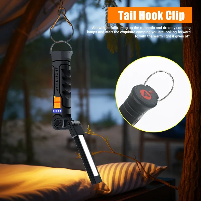 Portable COB LED Flashlight Re – Hanging Outdoor Lighting Bewertung und Preis