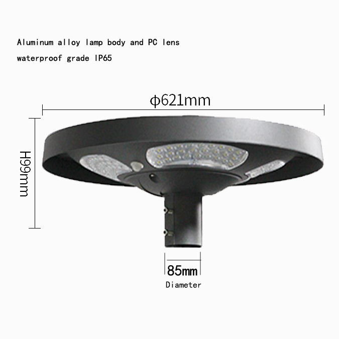 Waterproof IP65 UFO Solar LED  – Outdoor Lighting Ip65 Bewertung und Preis