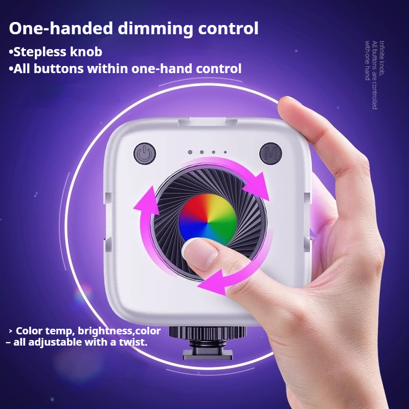 Mini RGB LED Video Fill Light  – Outdoor Lighting Video Shooting Bewertung und Preis