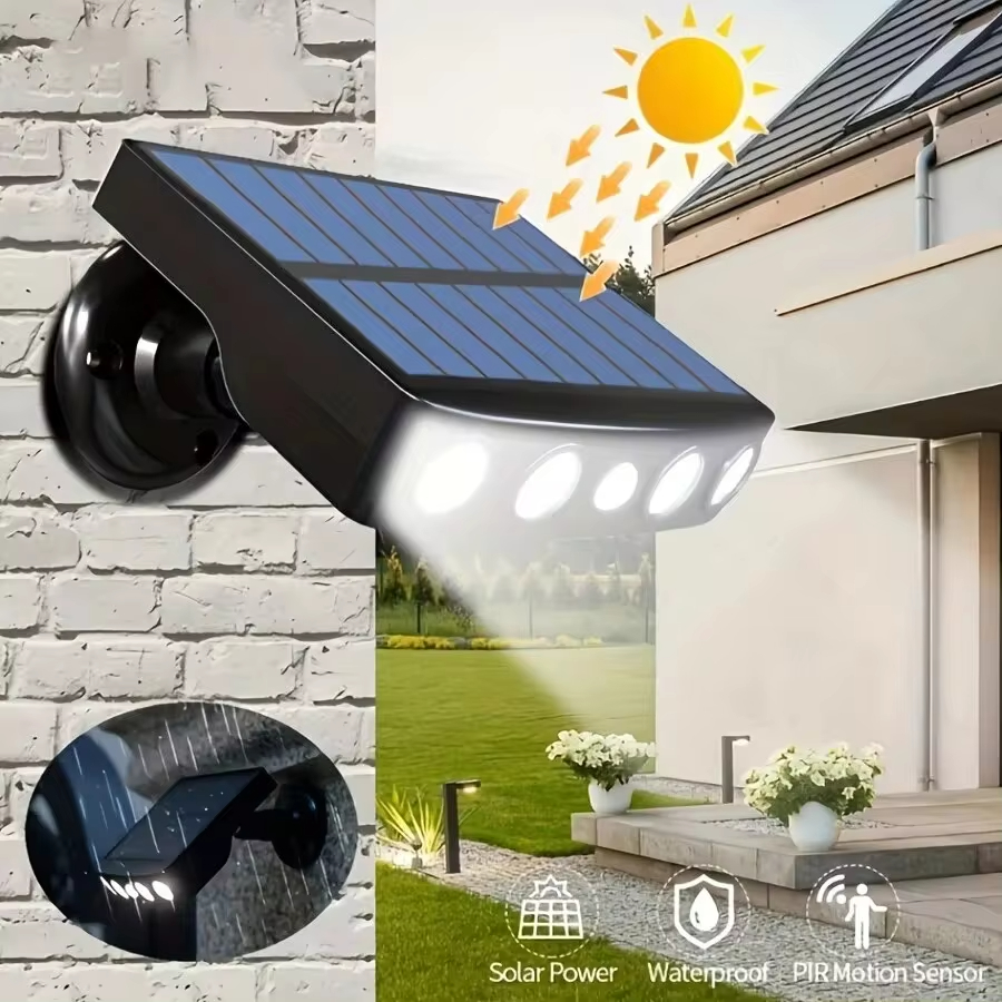 Powerful 4 LED Solar Security  – Outdoor Lighting Experts Bewertung und Preis