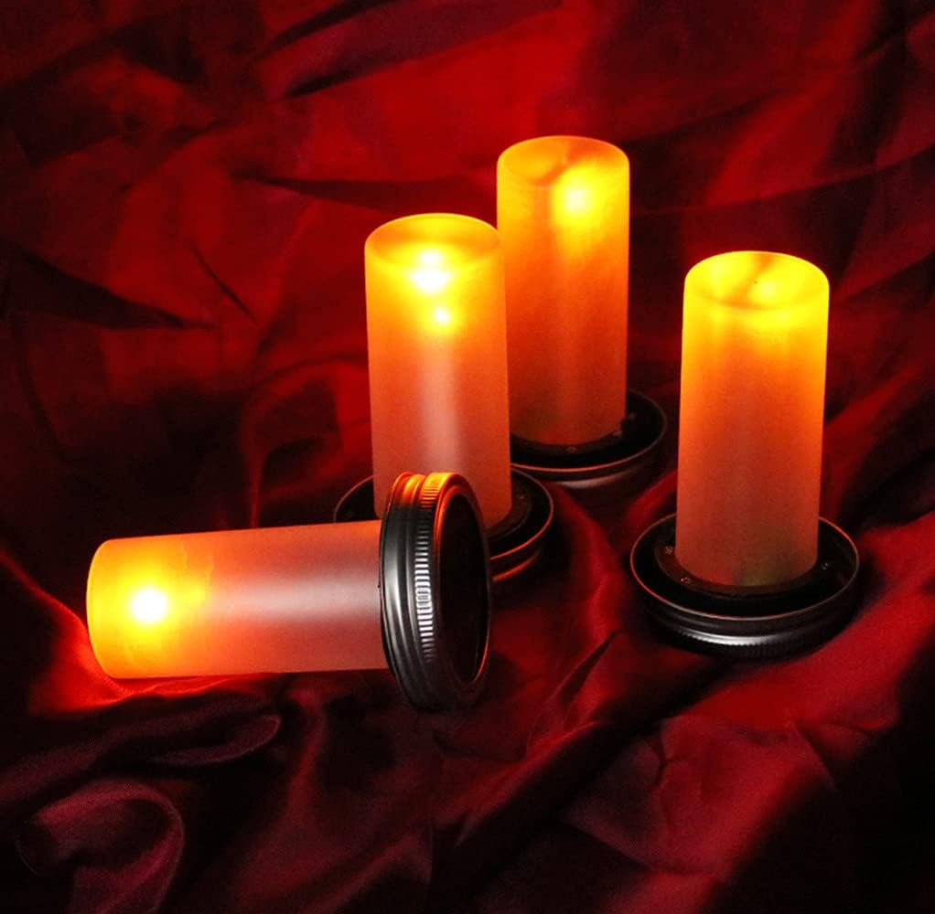 Mason Jar Light LED Flame Ligh – Fire Torch Solar Bewertung und Preis