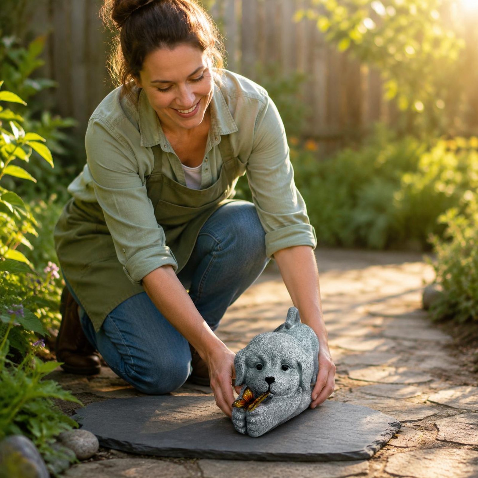 Solar Dog Statue Resin Craft S – Outdoor Lighting Ip65 Bewertung und Preis
