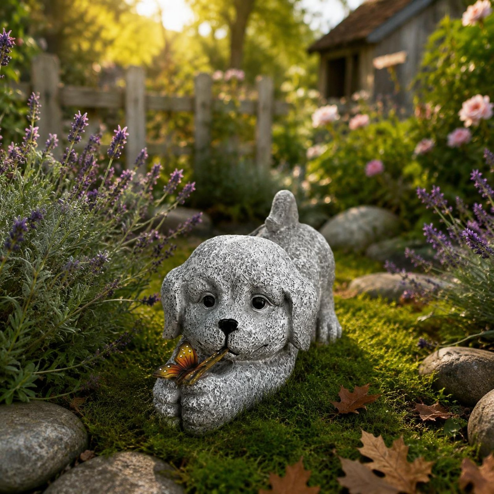 Solar Dog Statue Resin Craft S – Outdoor Lighting Ip65 Bewertung und Preis