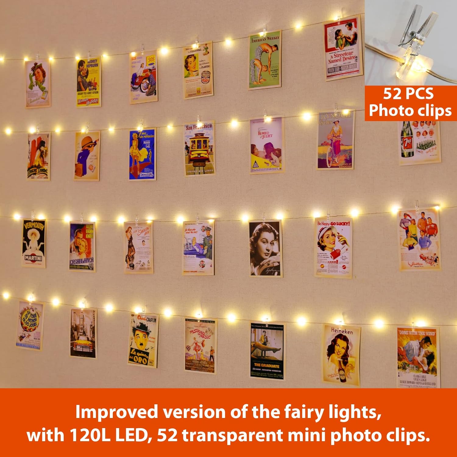 120LED 40Ft Fairy String Light – Outdoor Lighting Hooks Bewertung und Preis