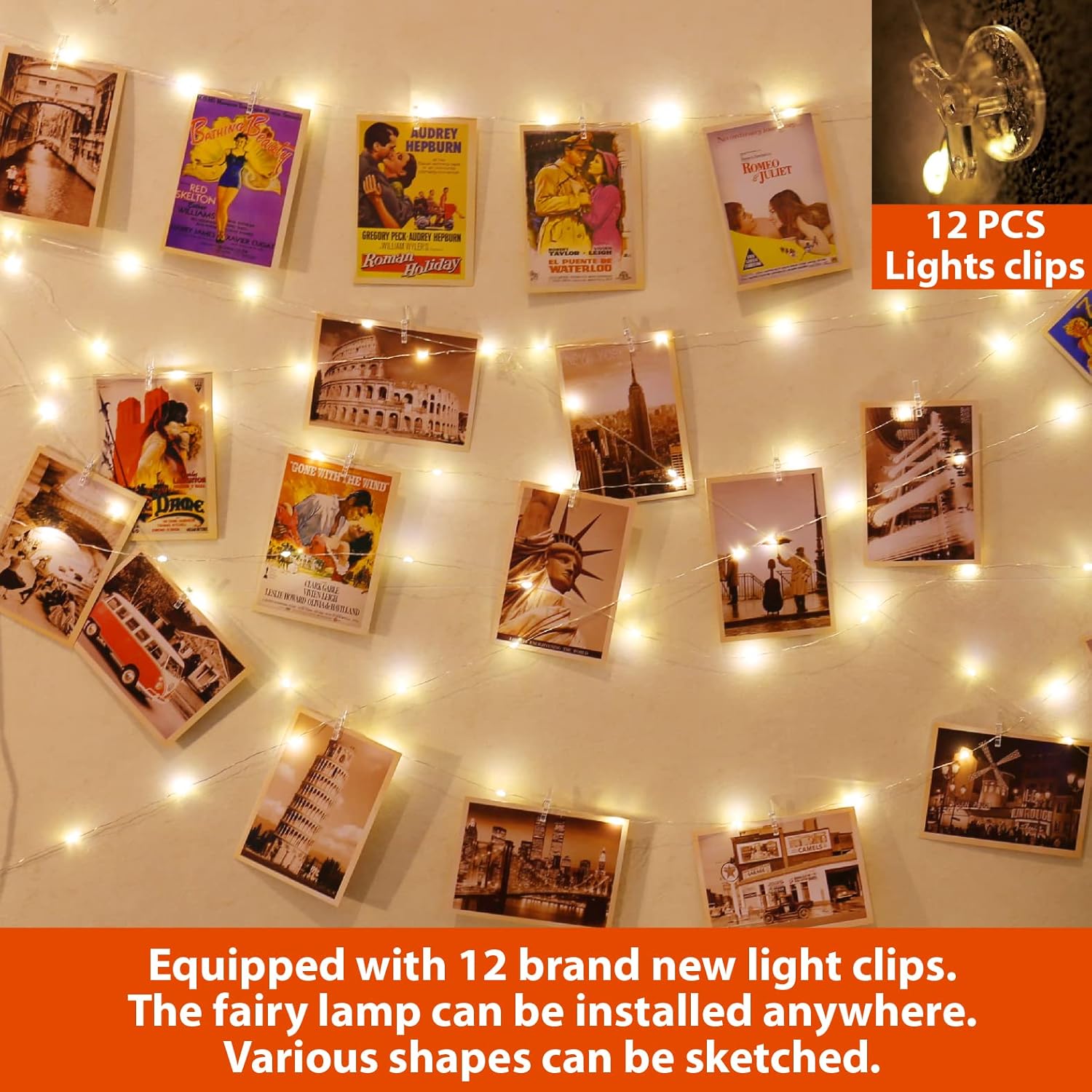 120LED 40Ft Fairy String Light – Outdoor Lighting Hooks Bewertung und Preis